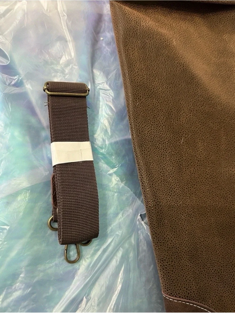 Benoss Milan Large Duffel Bag Brown 